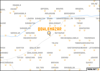 map of Qowl-e Mazār