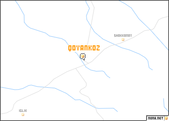 map of Qoyanköz