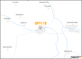 map of Qoylyq