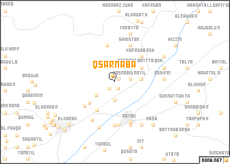 map of Qsarnaba