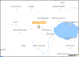 map of Quadroni