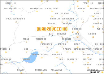 map of Quadro Vecchio
