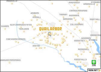 map of Quail Arbor