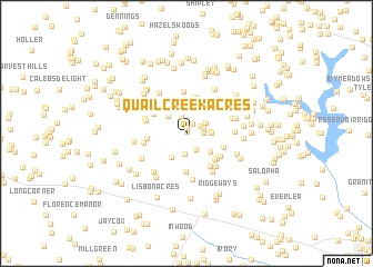 map of Quail Creek Acres