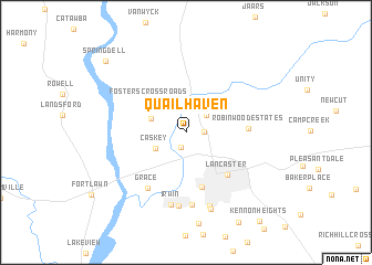 map of Quail Haven