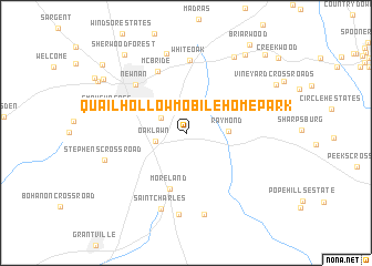 map of Quail Hollow Mobile Home Park