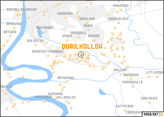 map of Quail Hollow