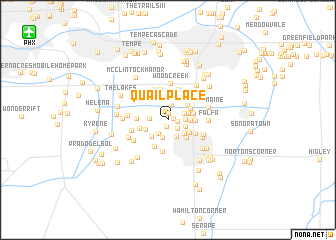 map of Quail Place