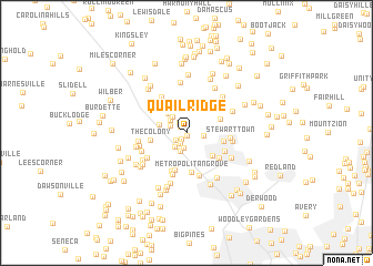 map of Quail Ridge