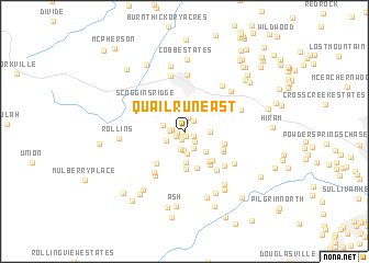 map of Quail Run East