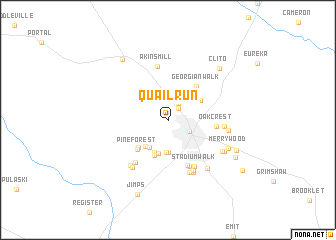 map of Quail Run