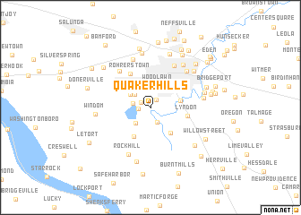 map of Quaker Hills