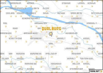 map of Qualburg