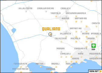 map of Qualiano