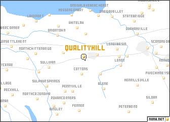 map of Quality Hill