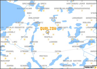 map of Qualzow
