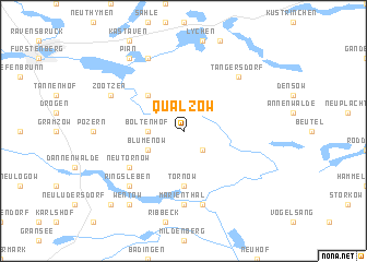 map of Qualzow