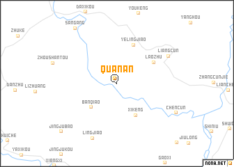 map of Quan\