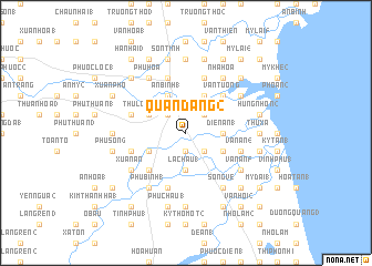 map of Quận Ðăng (2)