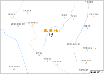 map of Quanfei