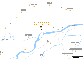 map of Quangang