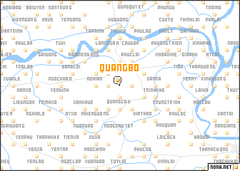 map of Quảng Bố