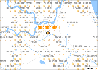 map of Quang Chiêm