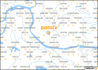 map of Quảng Cư