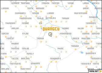 map of Quảng Cư