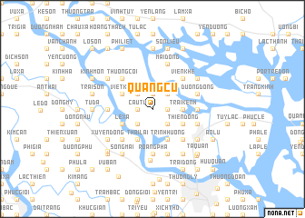 map of Quảng Cư