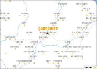 map of Quảng Hiêp