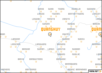 map of Quang Huy