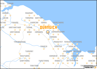 map of Quảng Ích