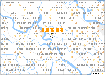 map of Quang Khải