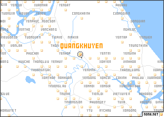 map of Quảng Khuyên