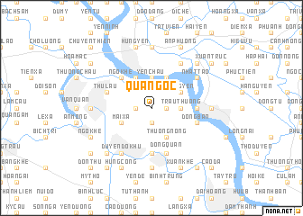 map of Quang Oc