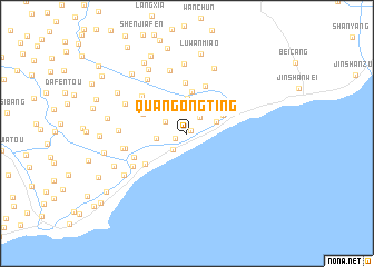 map of Quangongting