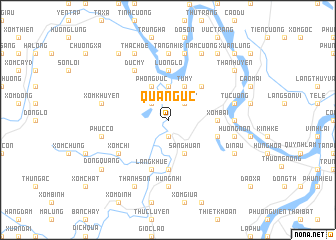 map of Quang Uc