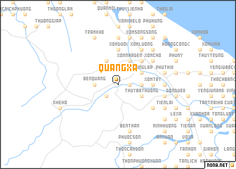 map of Quang Xá