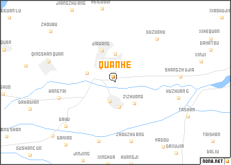 map of Quanhe