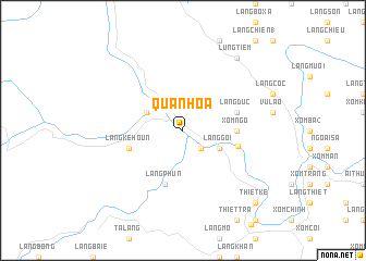 map of Quan Hóa