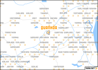 map of Quan Hóa