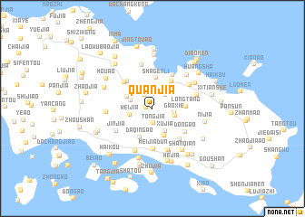 map of Quanjia