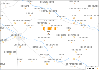 map of Quanji