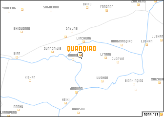 map of Quanqiao