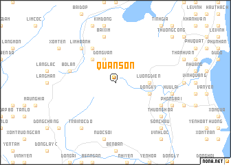 map of Quan Sơn