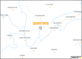 map of Quantang
