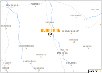 map of Quantang