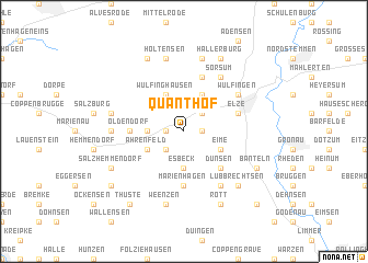 map of Quanthof