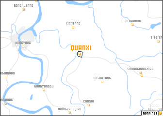 map of Quanxi